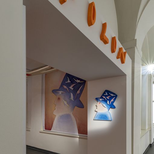 Ivrea, prosegue fino al 27 marzo la mostra &quot;Olivetti e l'arte: Jean Michel Folon&quot;