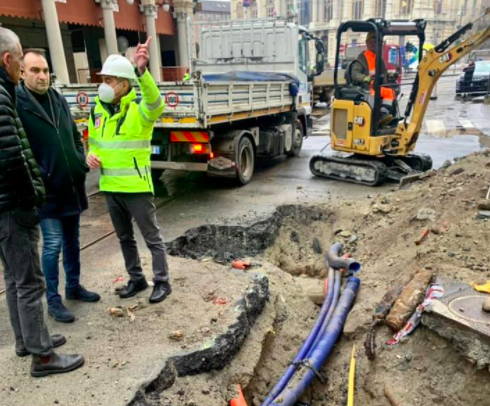 Fuga di Gas, Lo Russo in visita ai cantieri: &quot;Tecnici al lavoro per individuare la causa e tornare alla normalità