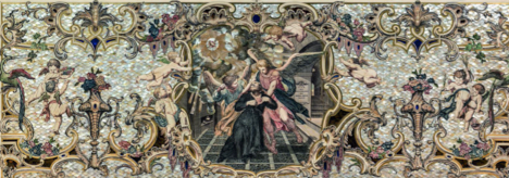 Dopo il restauro, particolare. Foto di Pino dell’Aquila (documentazione fine restauro)