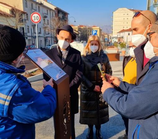 A Venaria Reale, sei pannelli multimediali raccontano la storia della città