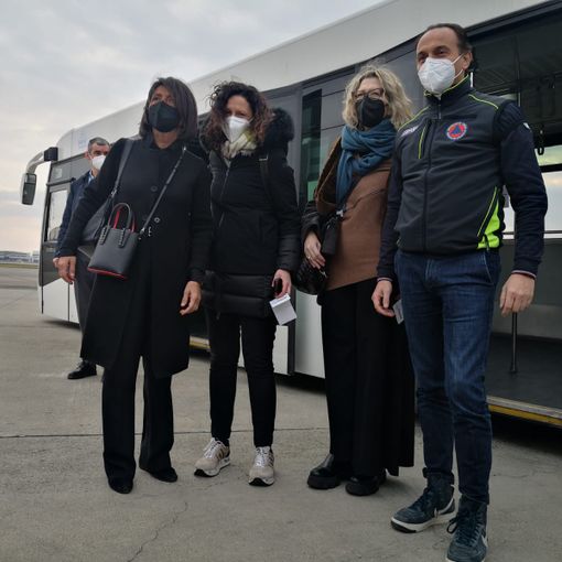 Al via missione del Piemonte per portare i bimbi ucraini malati di tumore al Regina Margherita [FOTO E VIDEO]