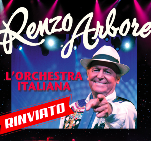 Renzo Arbore in tour: rinviata all'autunno la tappa torinese