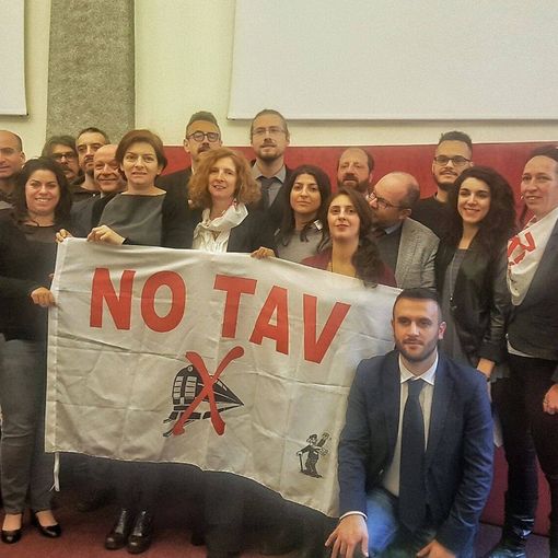 foto del gruppo storico del M5S