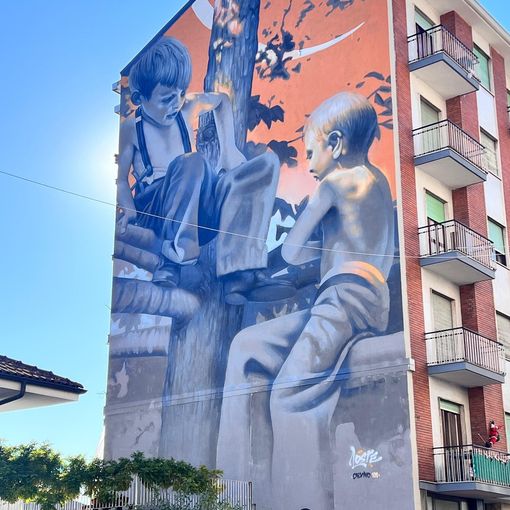 murales italo calvino nichelino