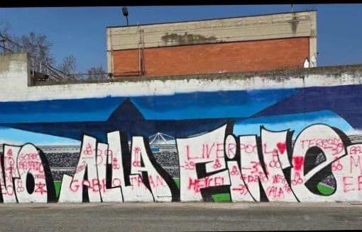 Vandalizzato il murales di Parco Dora sulla Juve: pesanti offese alle vittime dell'Heysel