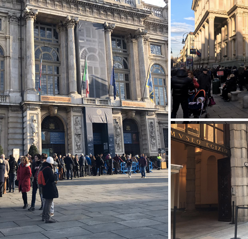 Santo Stefano a Torino: code interminabili alla Mole e Palazzo Madama, niente fila all’Egizio