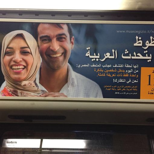 La sindaca di Torino solidale con il Museo Egizio per l'iniziativa a favore delle persone di lingua araba