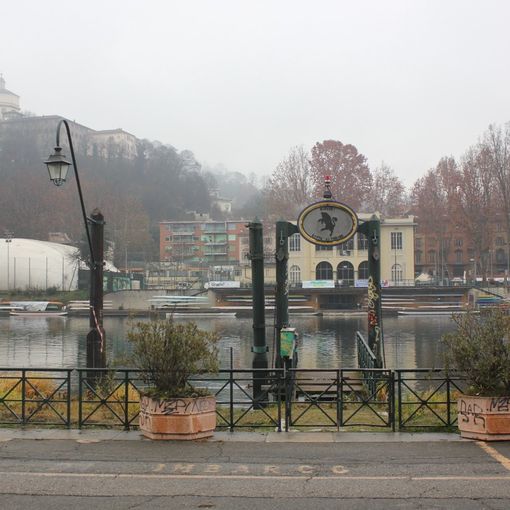 degrado per la navigazione sul Po