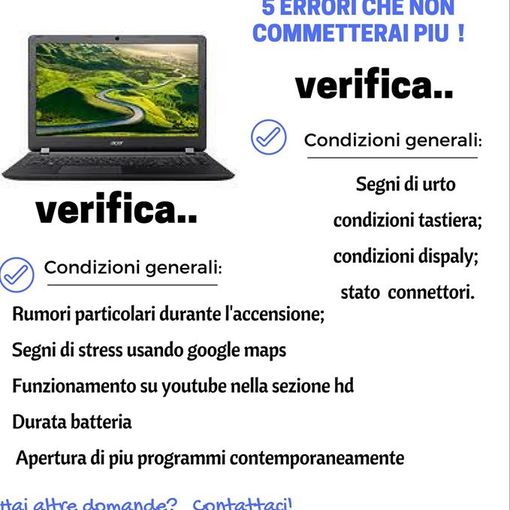 Computer usato: tutti i trucchi per andare a colpo sicuro