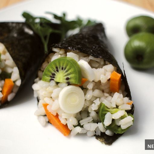 I mercoledìVeg di Ortofruit: oggi prepariamo i deliziosi Nergi-Maki