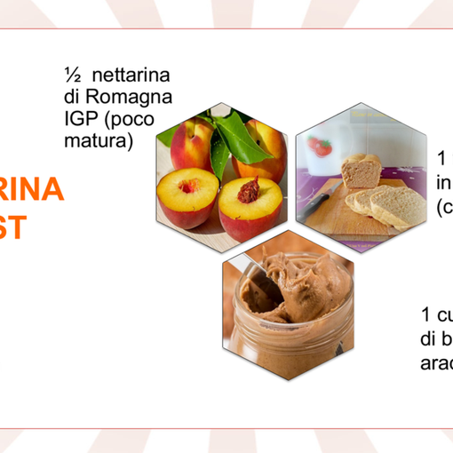Felici e Veloci: oggi prepariamo il nettarina toast