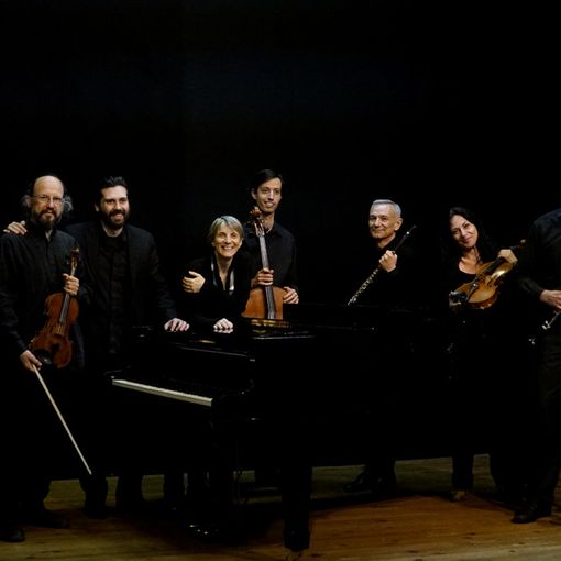 Le quattro interpreti femminili del New Made Ensemble di Milano al Borgo Medievale