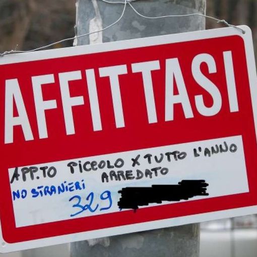 affitti no stranieri - foto d'archivio