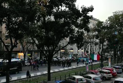 No Green Pass in corteo