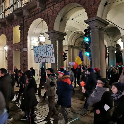 protesta di strada