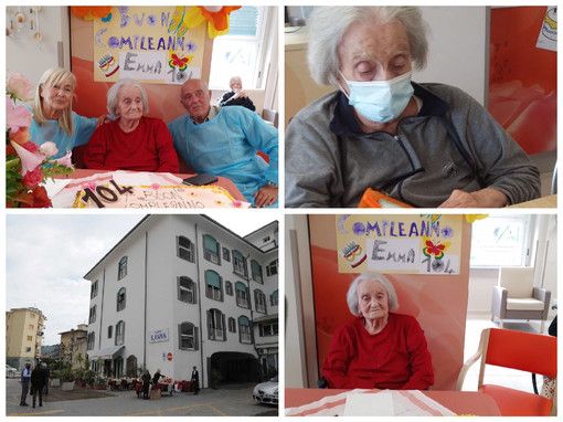 Imperia, 104 candeline per Emma Trasciatti: la nonnina torinese che ha sconfitto il Covid