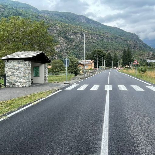 A Venaus una nuova pavimentazione per la strada provinciale 210