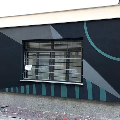 Una nuova opera dello street artist Corn79 per il MAU di Borgo Campidoglio