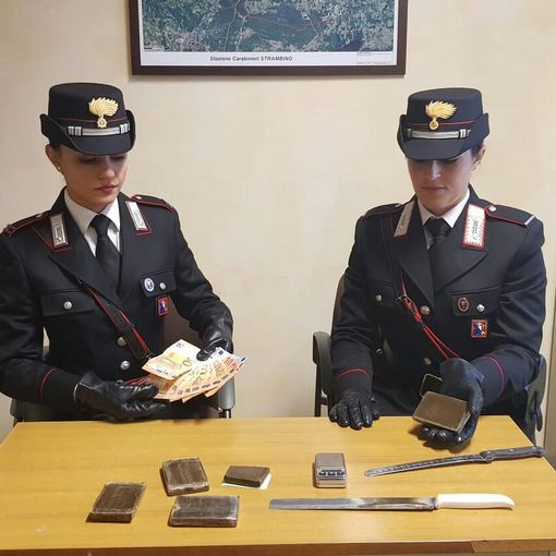 Ivrea, controlli antidroga dei carabinieri: un arresto e tre denunce