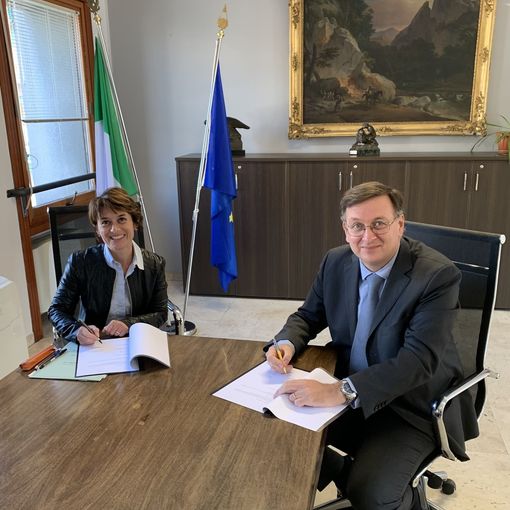 Tecla Riverso, dirigente Ambito Territoriale di Torino dell’USR per il Piemonte e Alessio Toneguzzo,