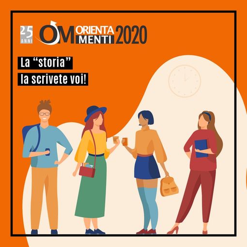 Per i suoi 25 anni il Salone Orientamenti “si fa in due”.  Si aprono le pre-registrazioni sulla nuova piattaforma virtuale
