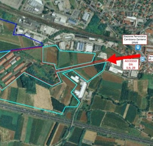Ospedale unico Asl To5, la Regione acquista le aree di Cambiano su cui sorgerà la struttura