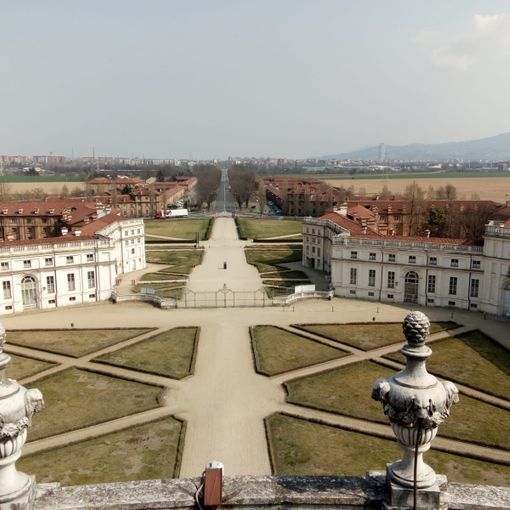 palazzina di stupinigi dall'alto
