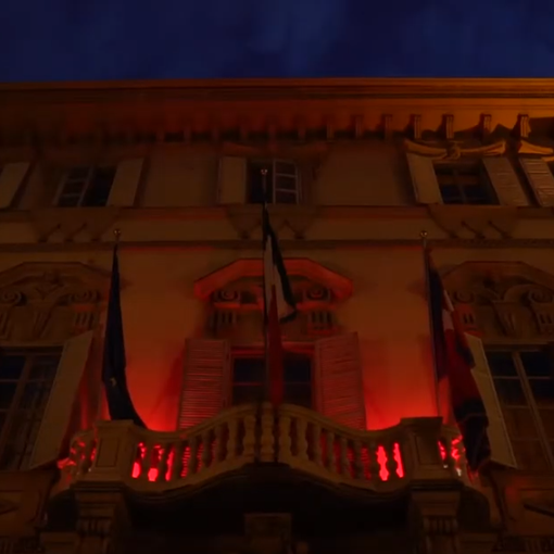 Palazzo Lascaris in rosso per la giornata del cuore