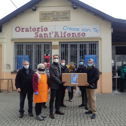 Torino, panettoni per la parrocchia Sant'Alfonso di borgo Campidoglio