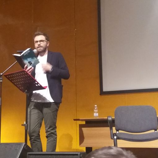 #SalTo18, Paolo Giordano &quot;musa&quot; letteraria di Manuel Agnelli (VIDEO)