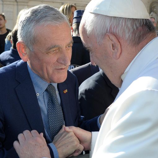 I volontari ospedalieri hanno incontrato Papa Francesco