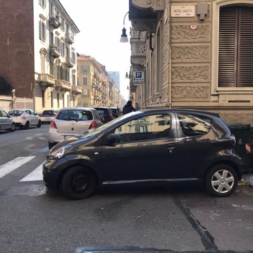parcheggio selvaggio