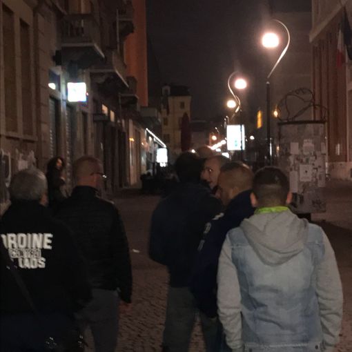 Forza Nuova, ancora passeggiate per la sicurezza: stavolta intorno a Palazzo Nuovo