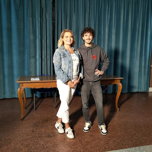 Simona Ventura e Pecco super ospiti a Chivasso per la Festa dei Nocciolini [VIDEO]