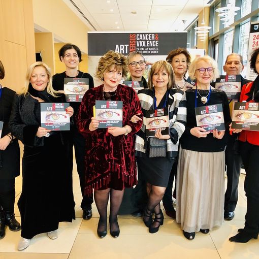 Inaugurata al Jefferson Hospital di Philadelphia la mostra &quot;Art vs Cancer&amp;violence”