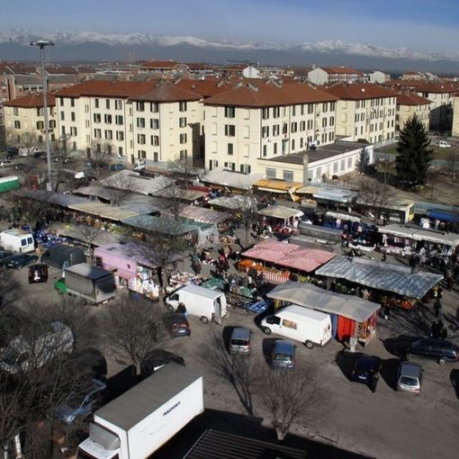 Venaria, al via i lavori di riqualificazione di piazza De Gasperi
