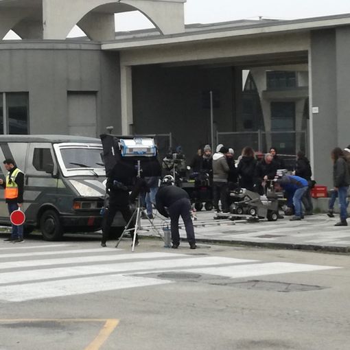Un set cinematografico in Torino