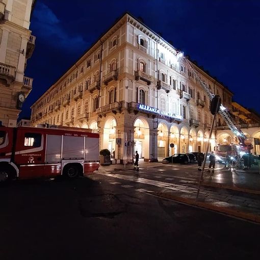 I crolli in piazza Statuto avvenuti ieri e due giorni fa