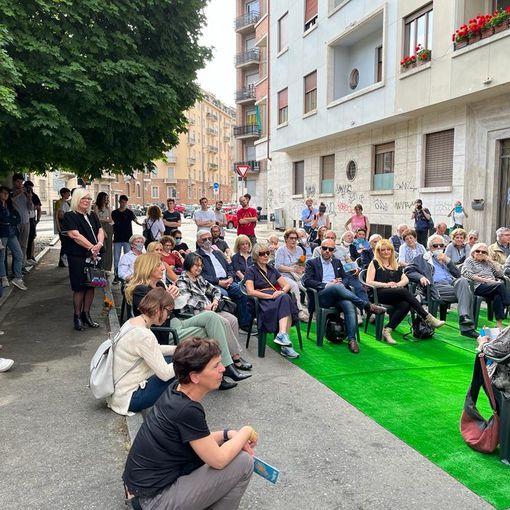 Via Coazze, inaugurata ufficialmente la nuova piazzetta pedonale. La Circoscrizione 3: &quot;Sarà luogo di incontri ed eventi&quot;