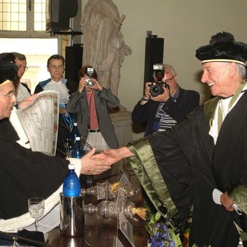 Laurea honoris causa per Piero Angela