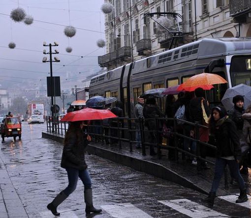 Bollettino Arpa Piemonte: maltempo fino a domani mattina, piogge intense sulle Alpi