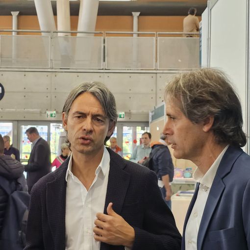 Filippo Inzaghi al Salone del Libro di Torino