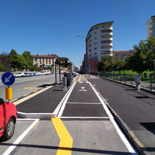 ampliamento piste ciclabili a torino nel 2021