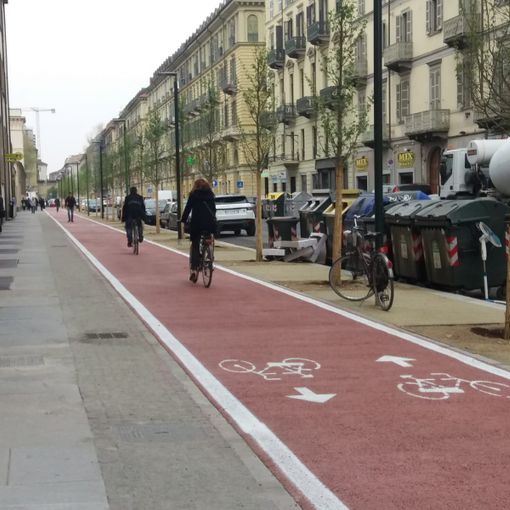 Amsterdam &quot;dà una mano&quot; a Torino per studiare la mobilità ciclistica in via Nizza