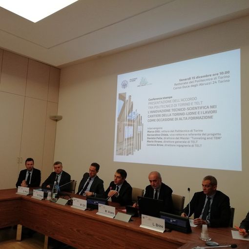 La Torino-Lione trasporta anche conoscenza: accordo tra Telt e Politecnico