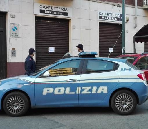 Sospesa per 30 giorni dal Questore la licenza di un bar in via Chiesa della Salute