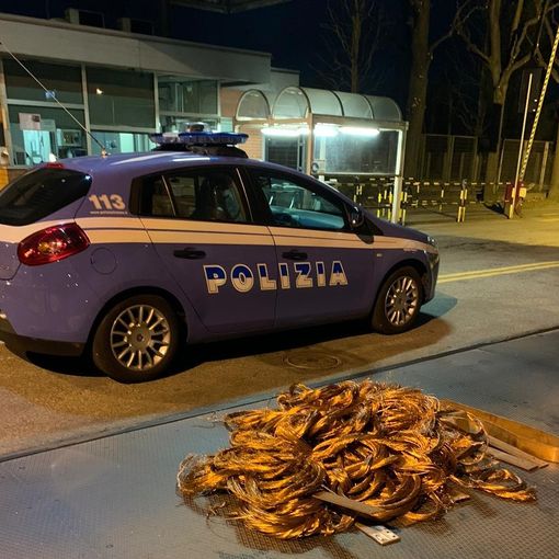 Furto di rame, recuperati 320 chili di &quot;oro rosso&quot; in Barriera di Milano