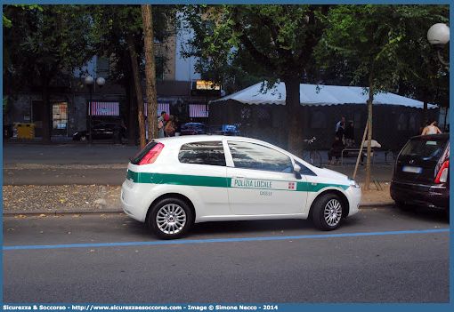 auto polizia locale di caselle