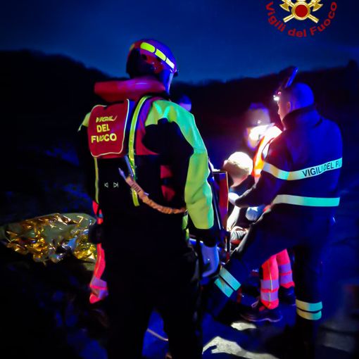 San Raffaele Cimena, i vigili del fuoco salvano una persona caduta nel torrente Cavour