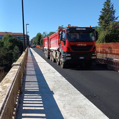 Provinciale 178 di Alpignano, consegnato il cantiere del secondo lotto del ripristino strutturale del ponte sulla Dora